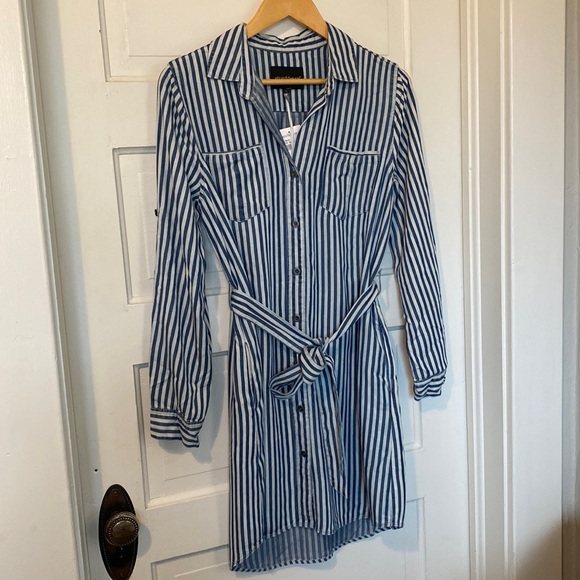 Velvet Heart Dresses & Skirts - NWT Tencel Blue Shirt Dress size XS